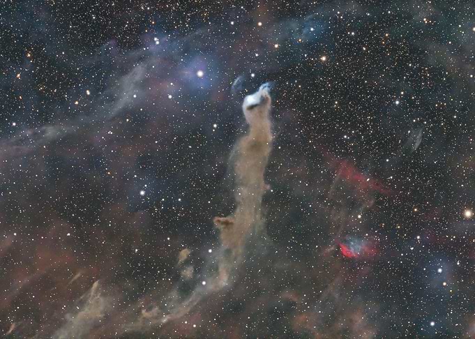 Wolf's cave nebula