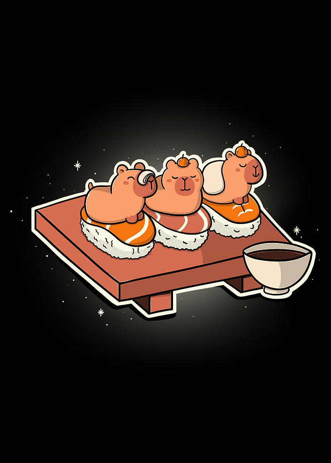 Capybara Sushi