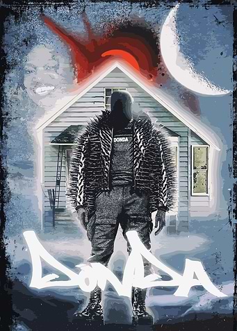 Donda Album - kanye west Cover Art