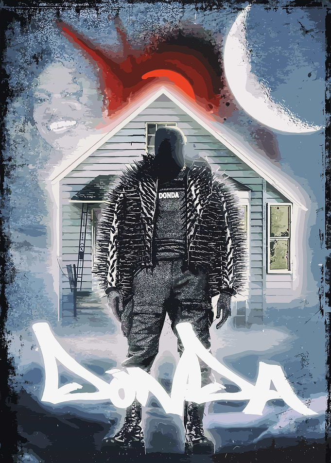 Donda Album - kanye west Cover Art