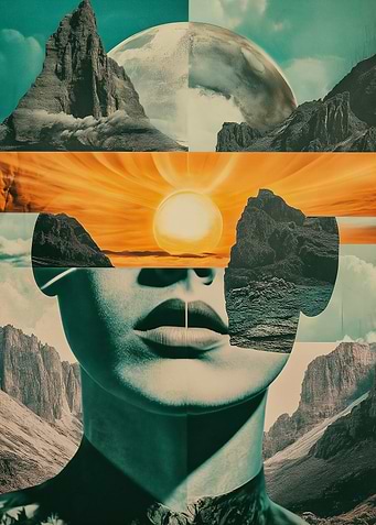 Surreal Landscape Portrait