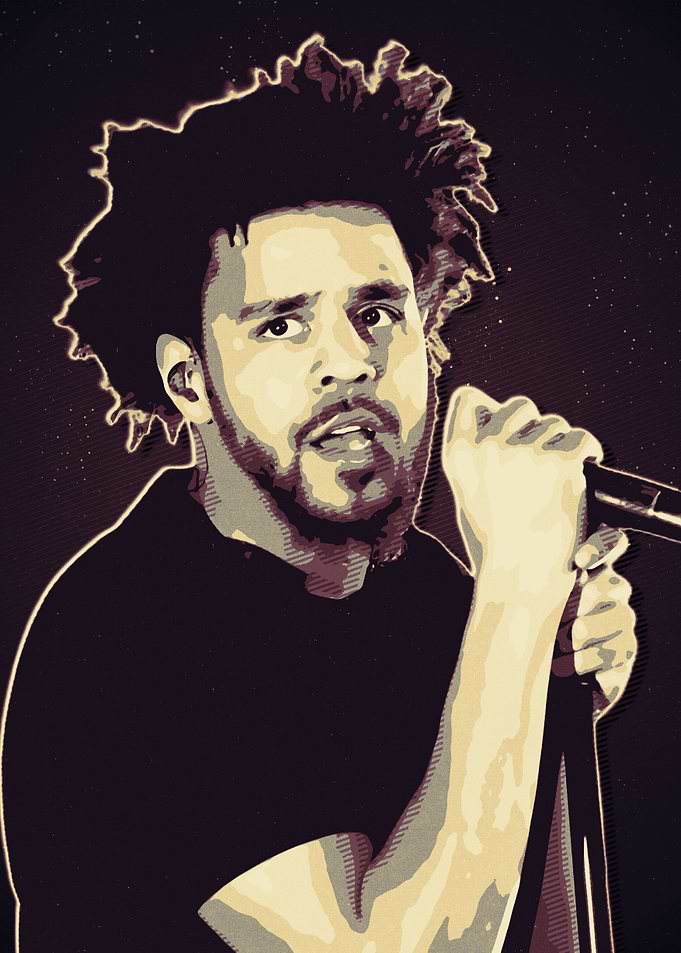 J. Cole Portrait