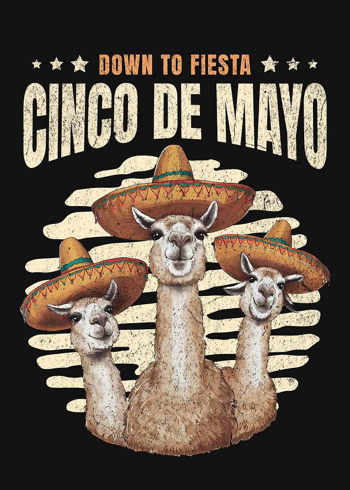 Cinco de Mayo Llamas Fiesta