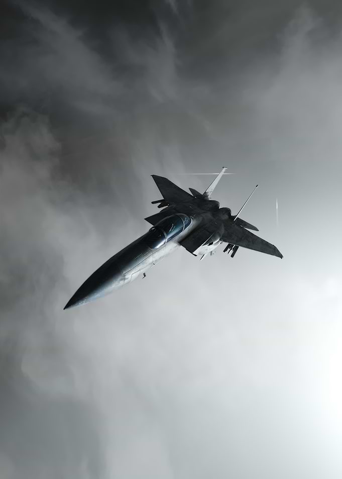 F-15 Eagle in flight