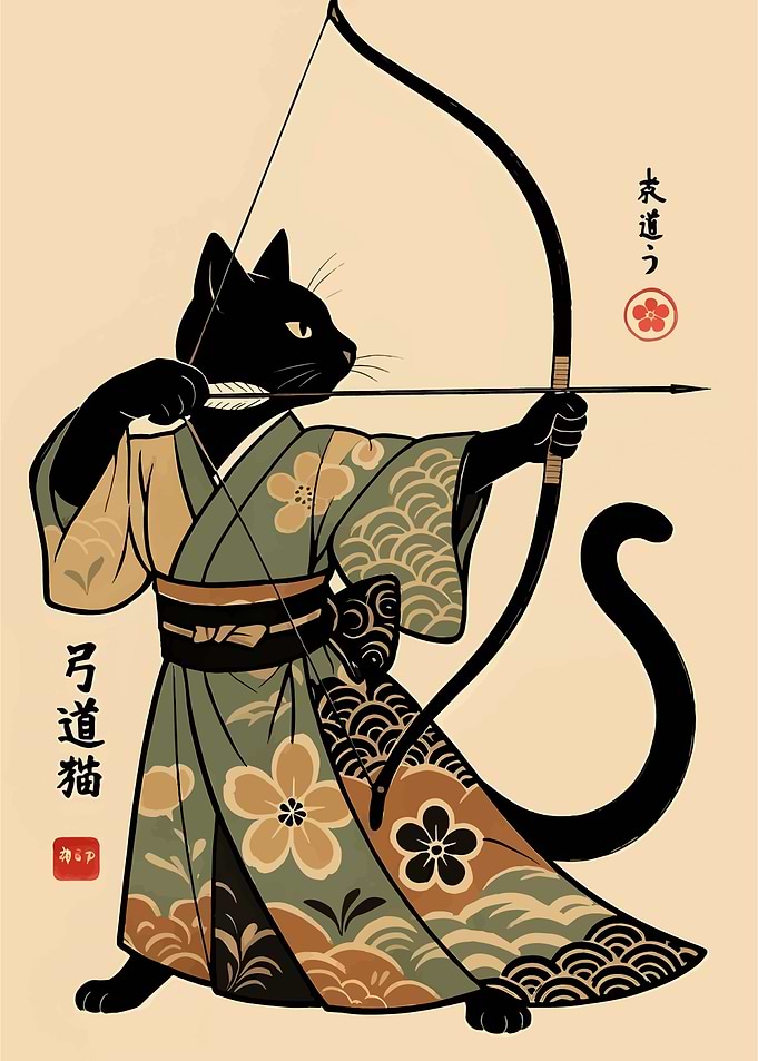 Samurai Cat Archer