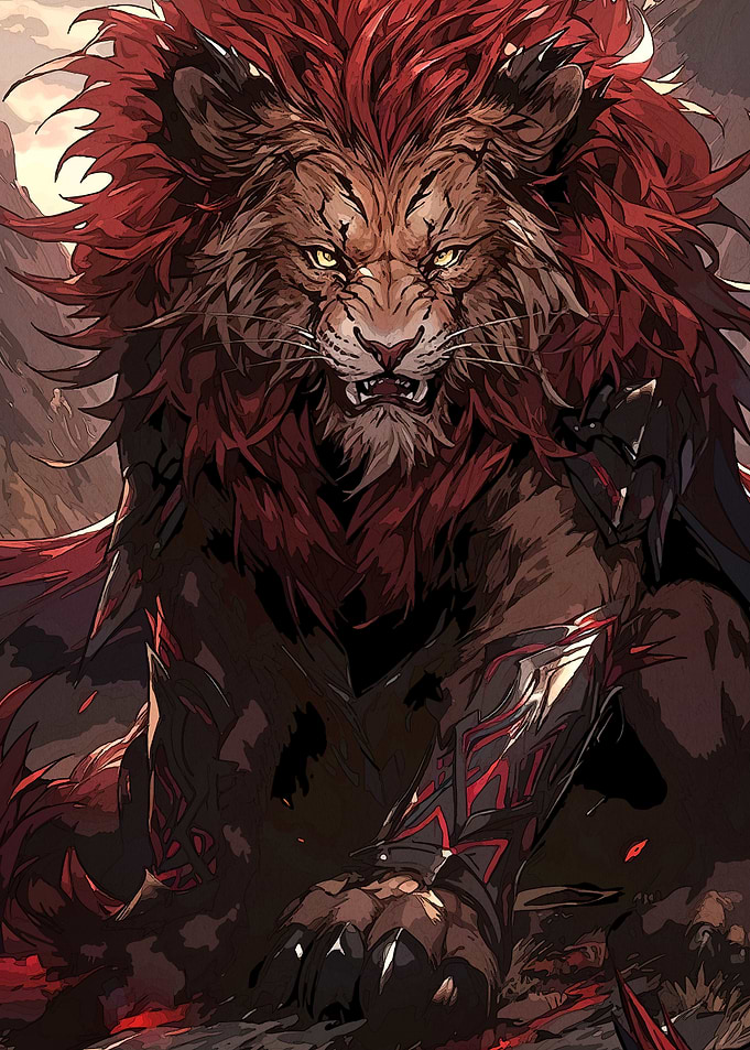 Armored Lion Warrior