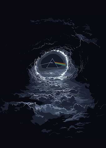 Dark Side of the Moon Clouds PINK FLOYD