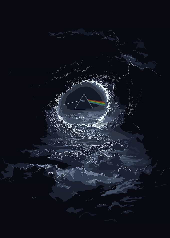 Dark Side of the Moon Clouds PINK FLOYD