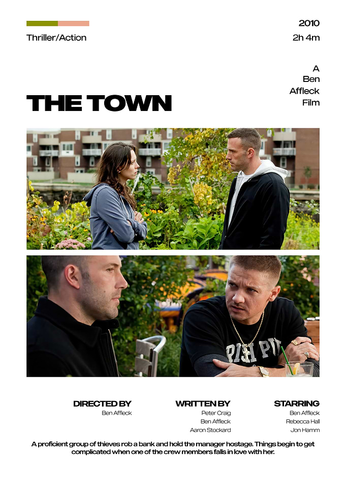 The Town Movie Poster