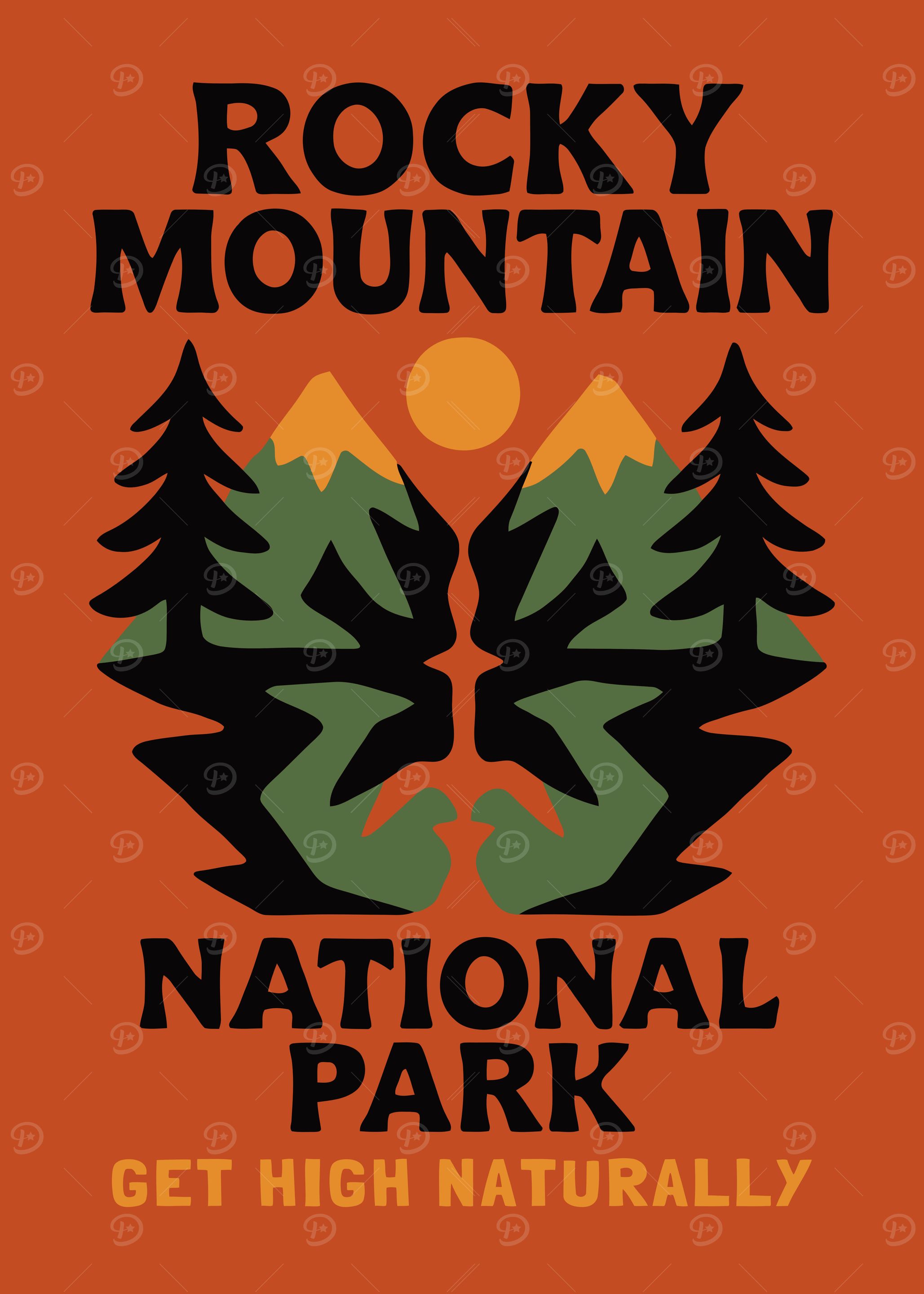 Rocky Mountain National Park Poster