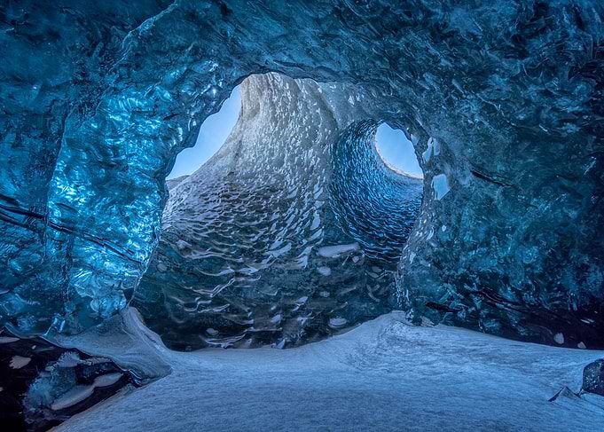 Ice Cave Interior