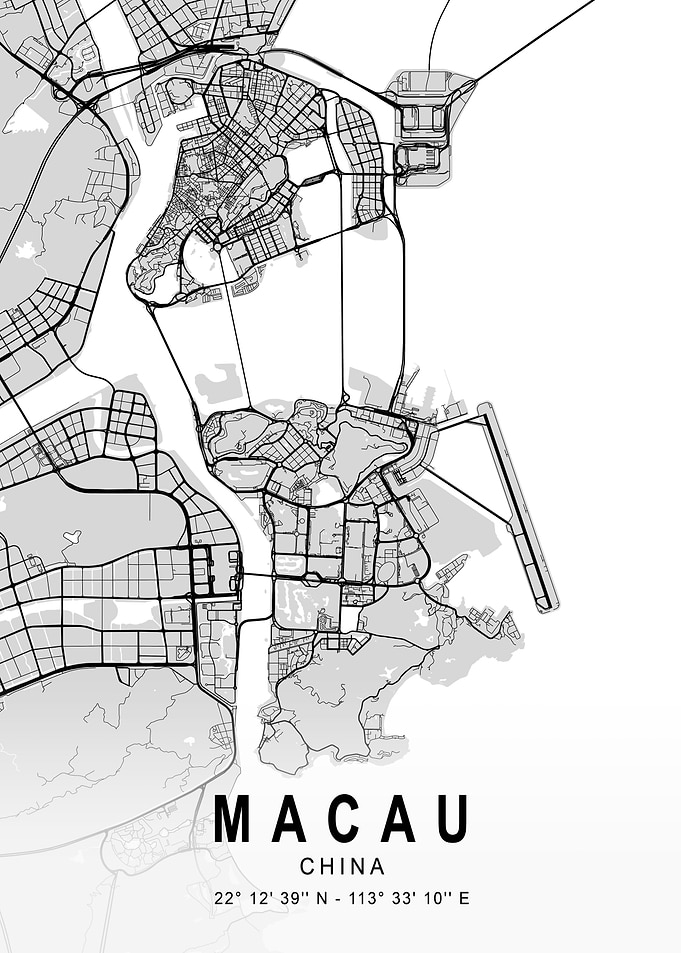 Macau Light City Map