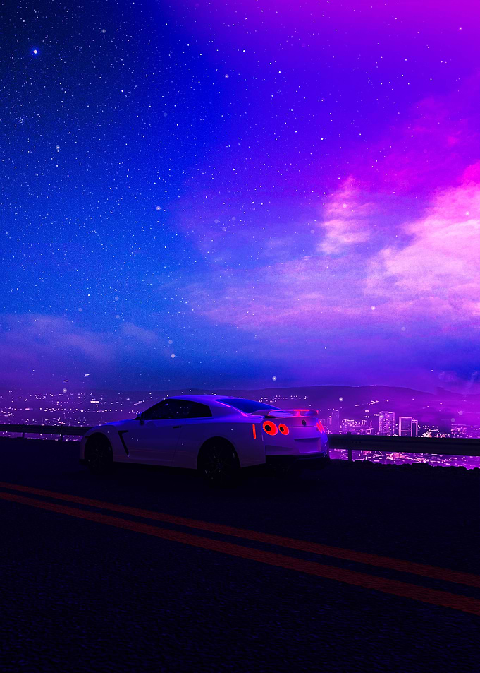 Purple Gtr Night