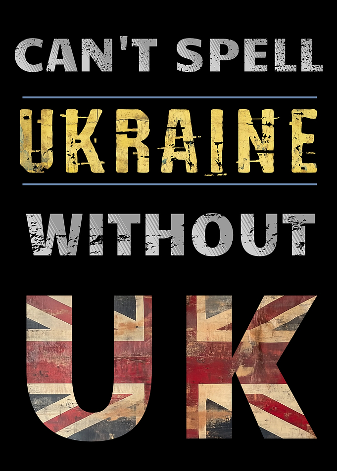 Can't Spell Ukraine Without UK Support For Ukrainians