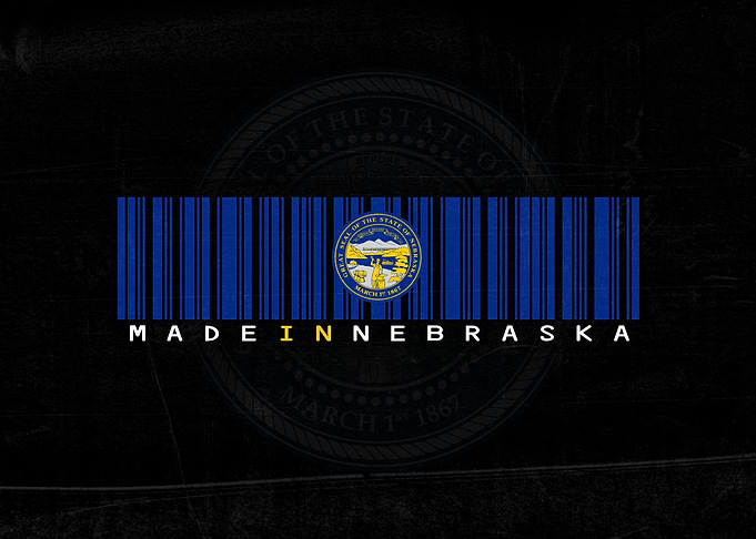 Made in Nebraska Barcode Design