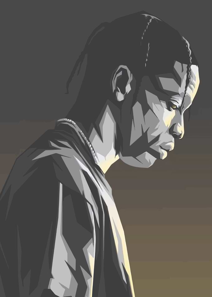 Travis Scott Portrait