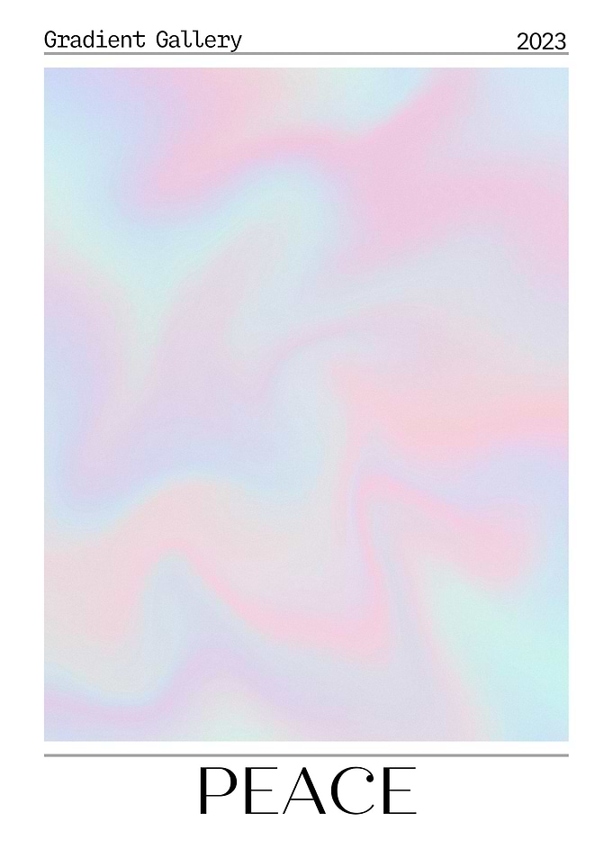 Gradient Gallery Peace 2023