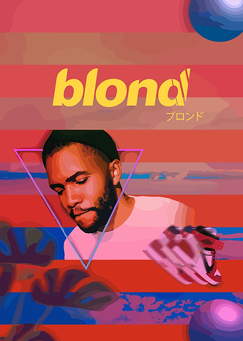 Frank Ocean Blond Album Cover Art