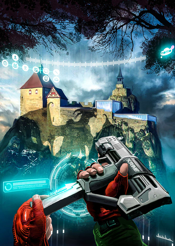 Futuristic German Castle Assault