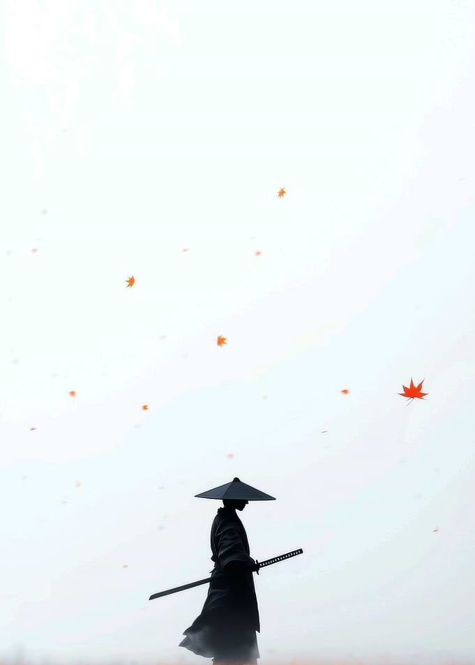 Samurai in Autumn