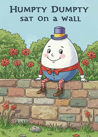 Humpty Dumpty Sat on a Wall