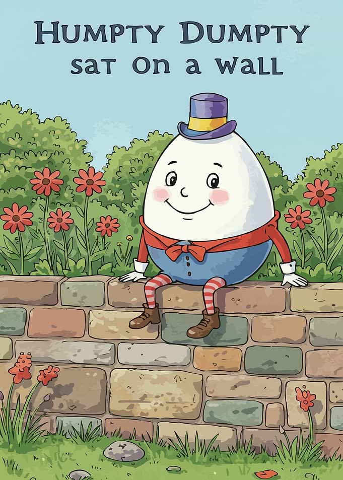 Humpty Dumpty Sat on a Wall