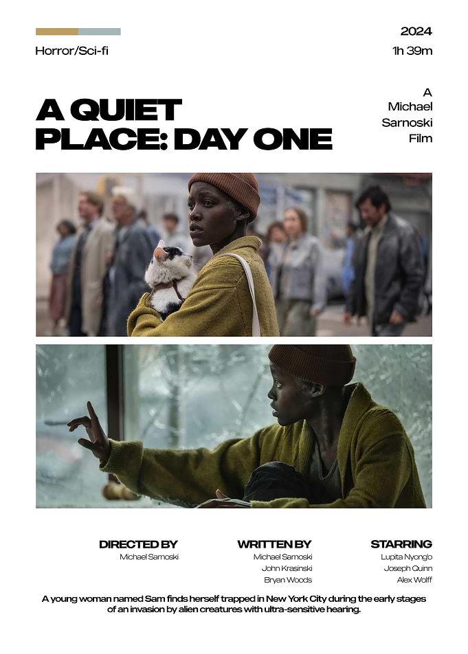 A Quiet Place: Day One Poster