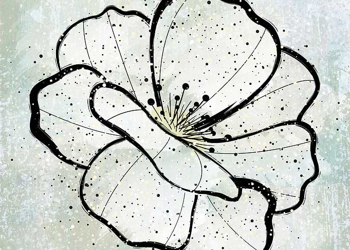 Big Mint flower One