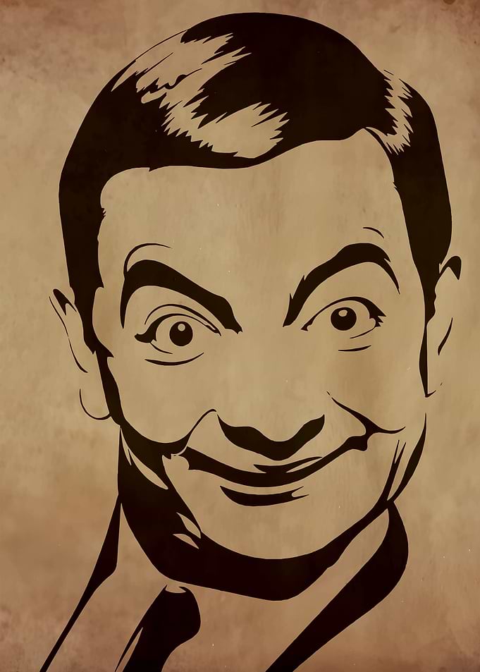 Mr. Bean Portrait