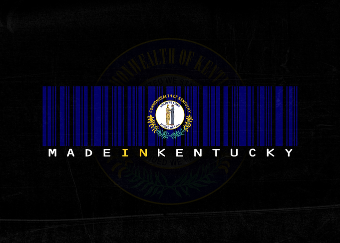 Made in Kentucky Barcode Design