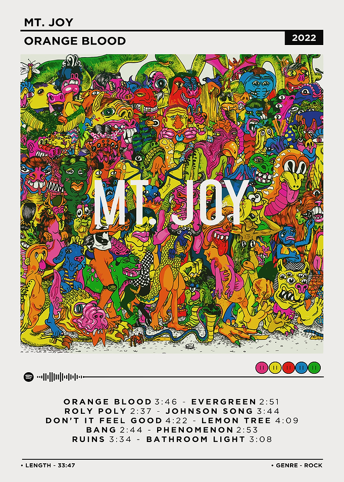 Mt. Joy Orange Blood