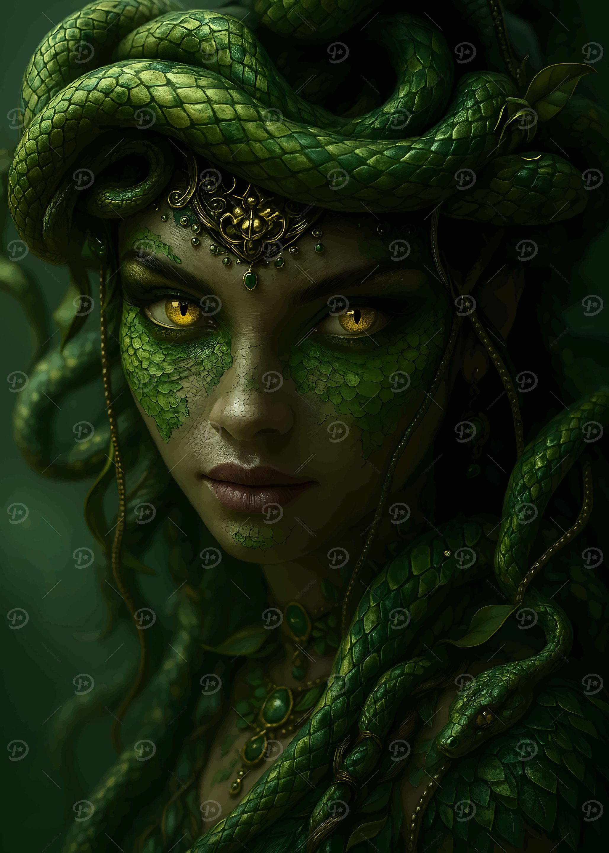 Medusa Art