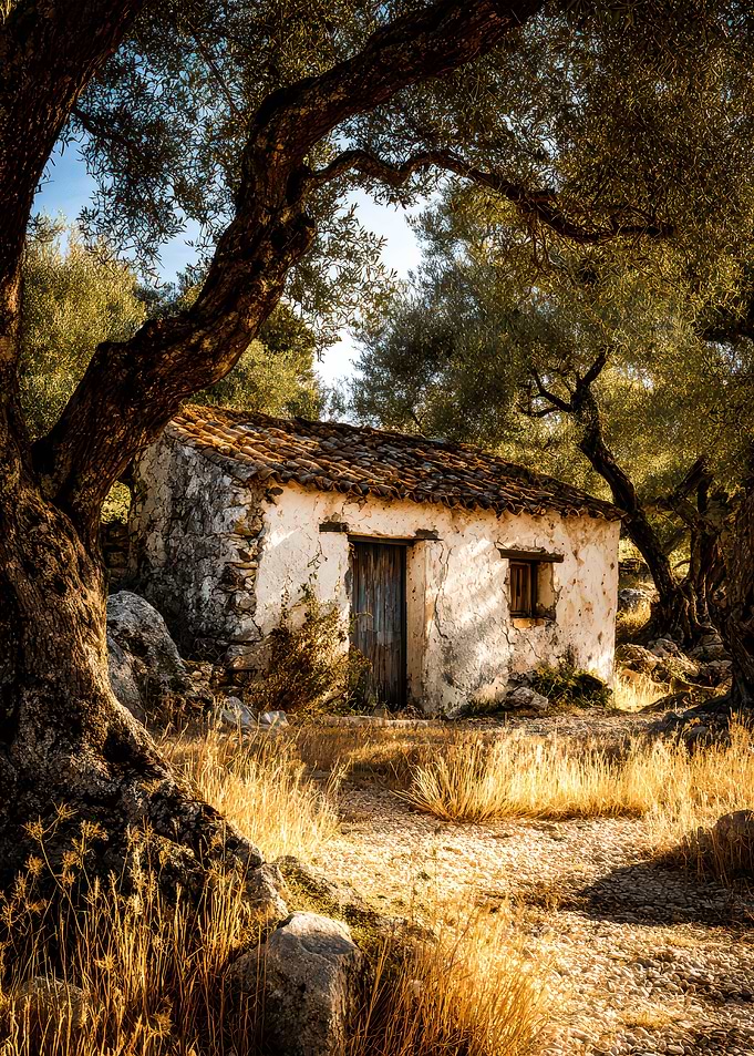 Rustic Cottage in Olive Grove