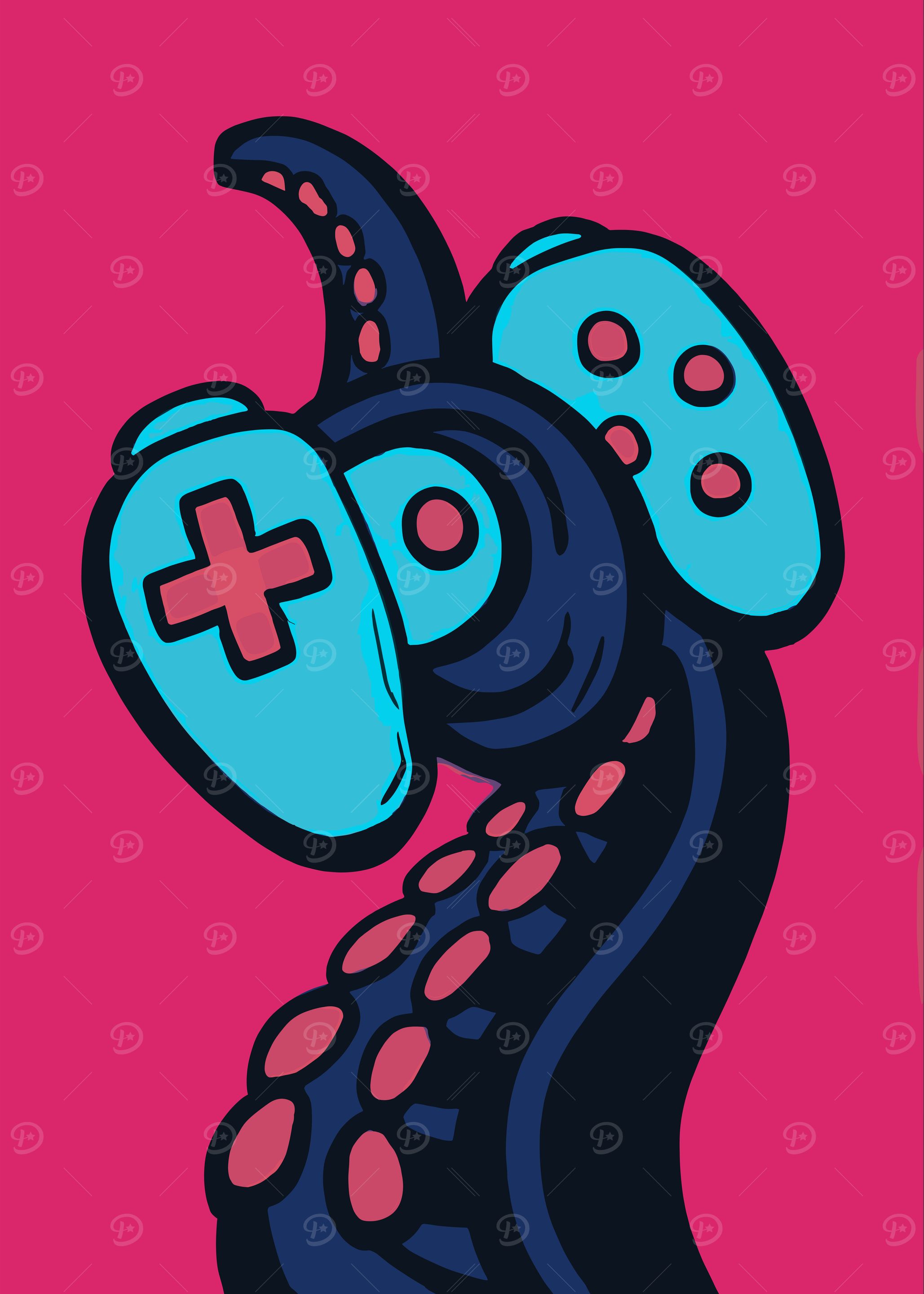 Gamer Cartoon