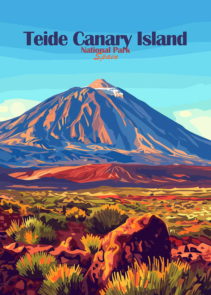 Teide Canary Island National Park Spain