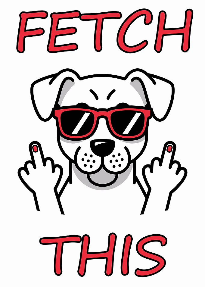 Fetch This Dog Cartoon