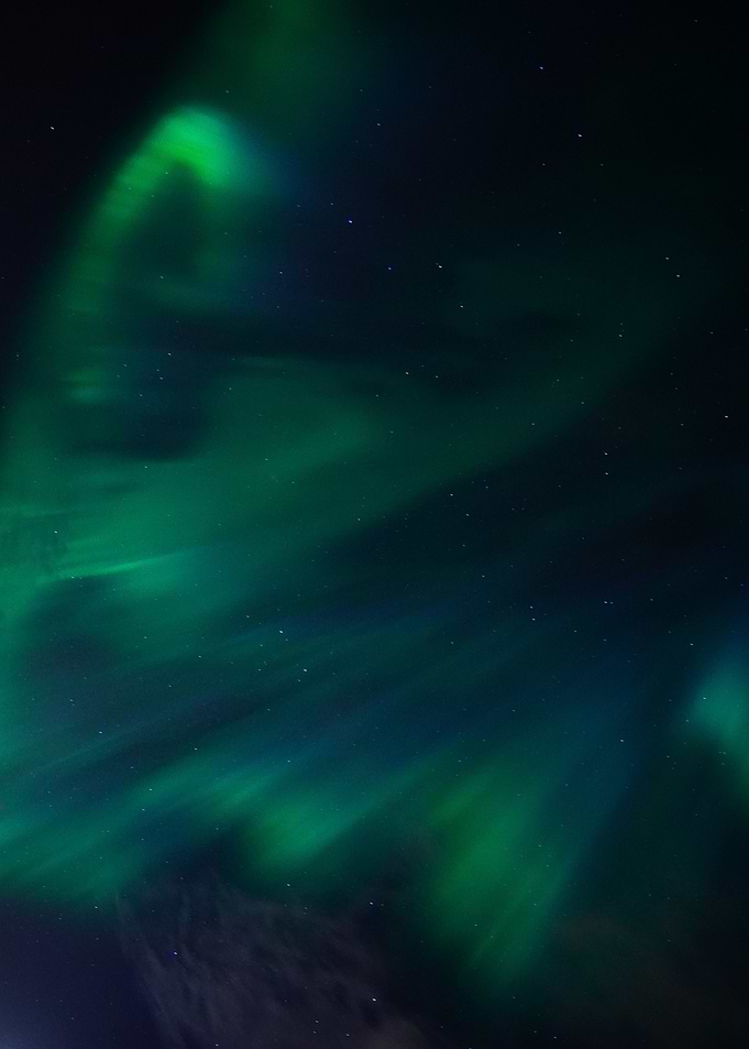 Aurora Borealis Night Sky