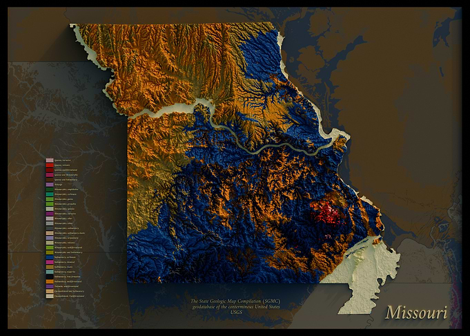 Missouri Geological Map
