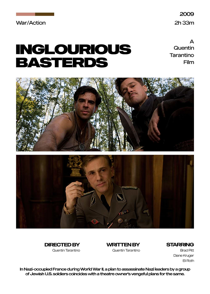 Inglourious Basterds Movie Poster