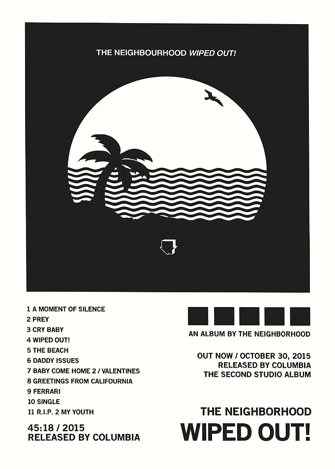 The Neighbourhood - Wiped Out! Album Art