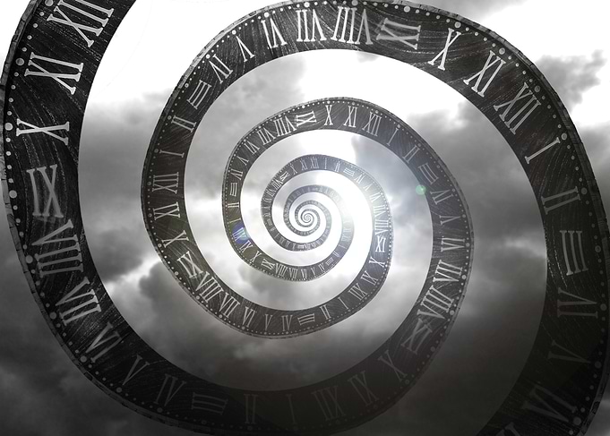 Clock Spiral Time
