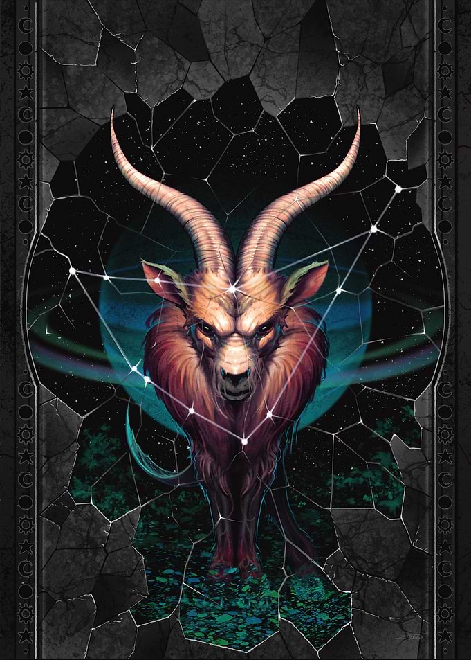 Capricorn Sign - Dark fantasy horoscope