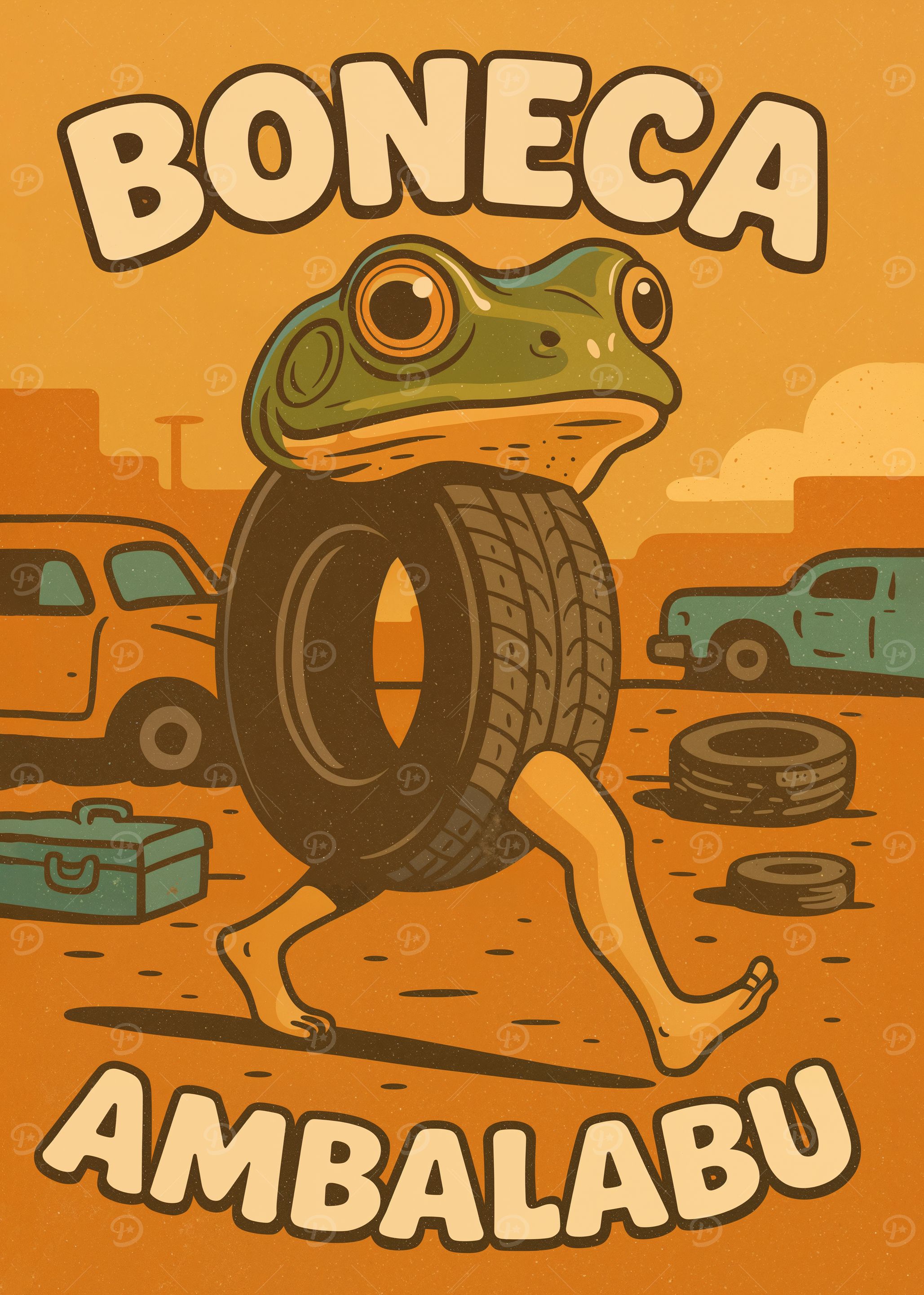 Boneca Ambalabu - Italian brainrot animal meme