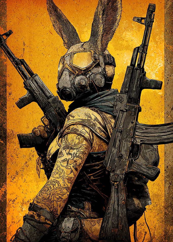 Armed Rabbit Warrior