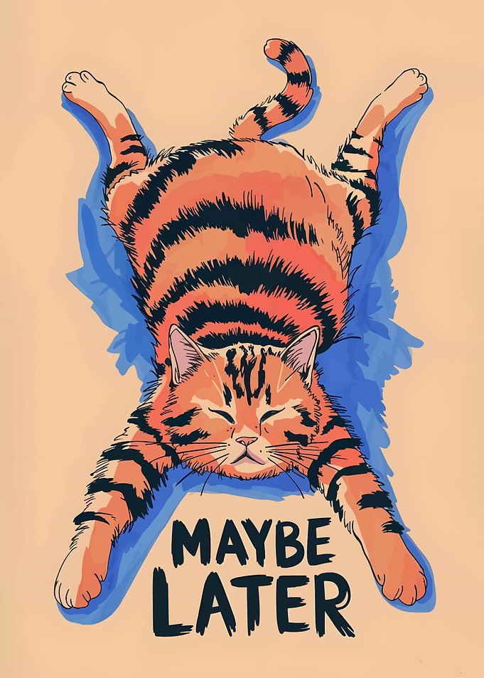 Lazy Cat - Maybe Later
