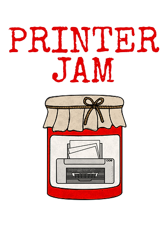 Printer Jam, IT Technician, Office Funny