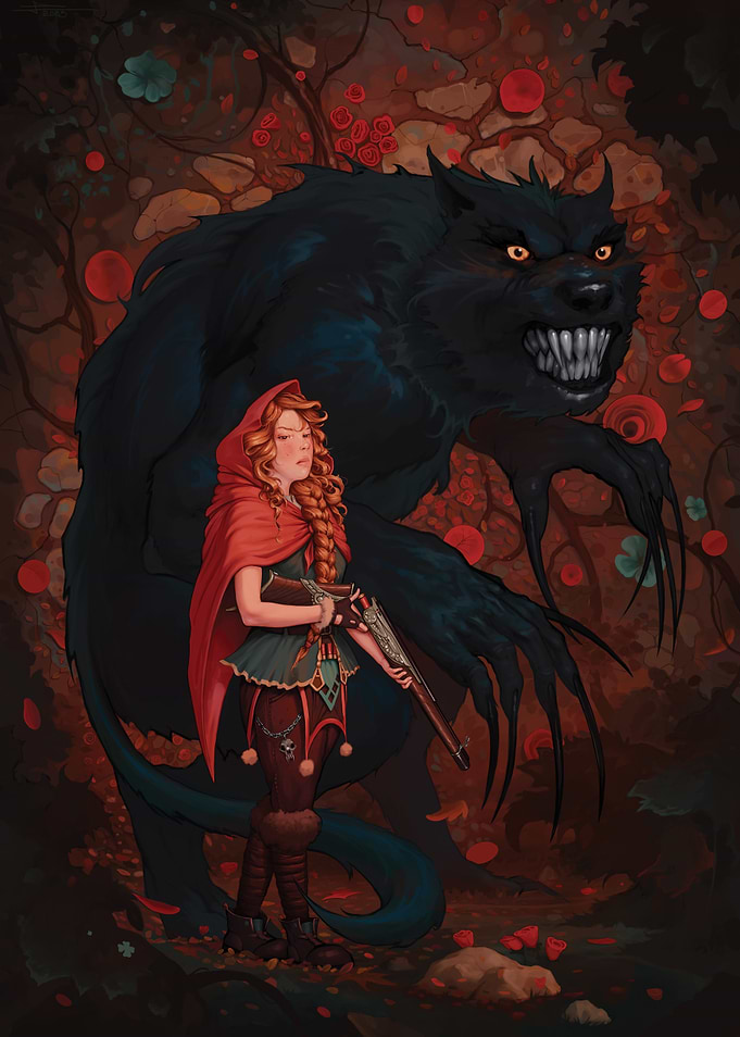 Blood Red Riding Hood - Dark Fairy Tale