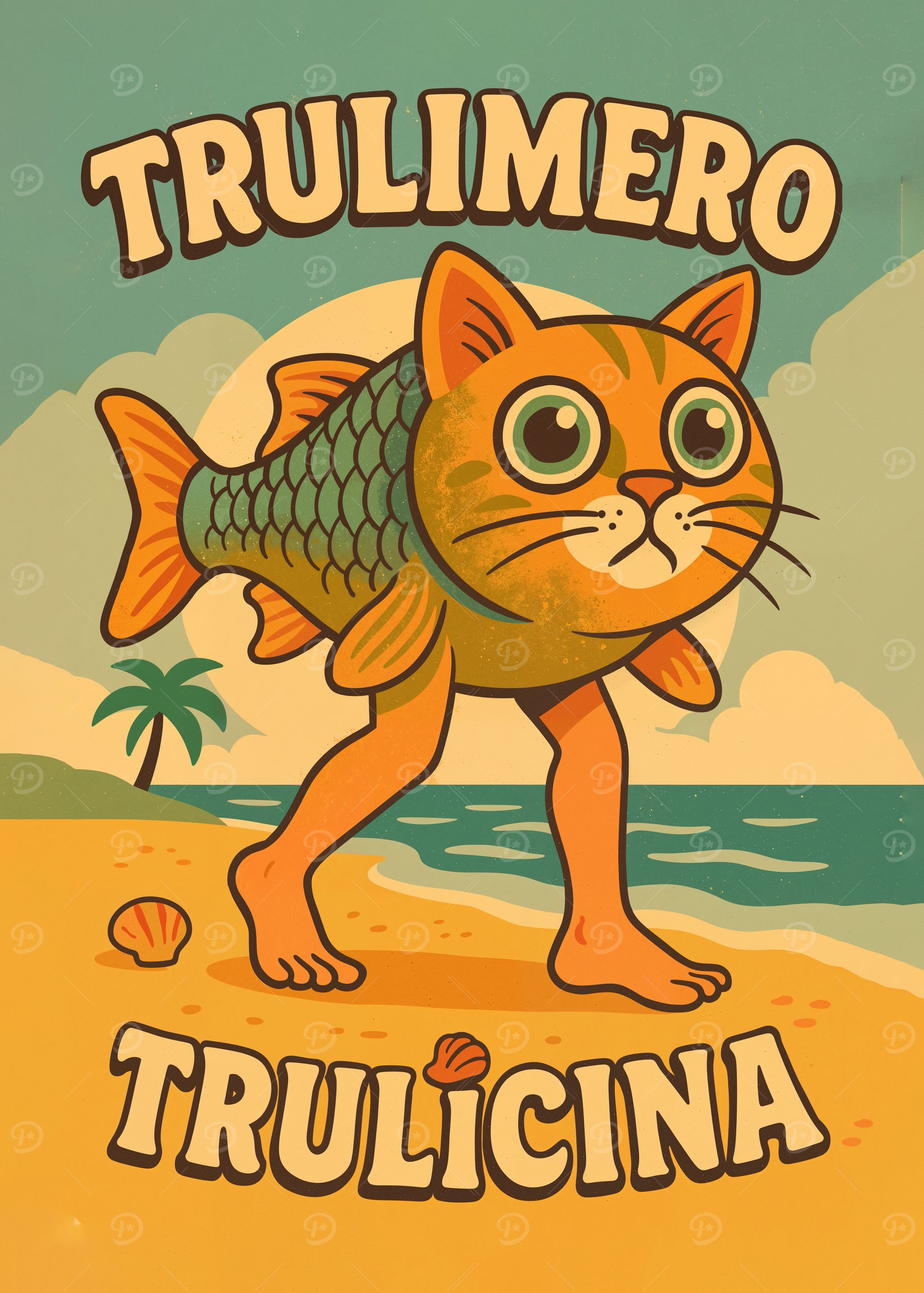 Trulimero Trulicina - Italian brainrot animal meme