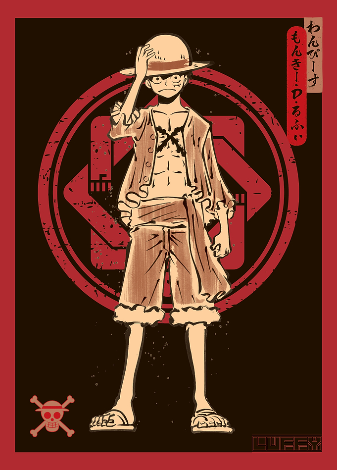 Monkey D. Luffy Kamon