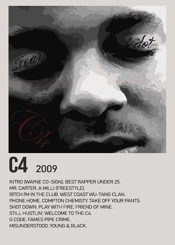 Kendrick Lamar C4 Album Art